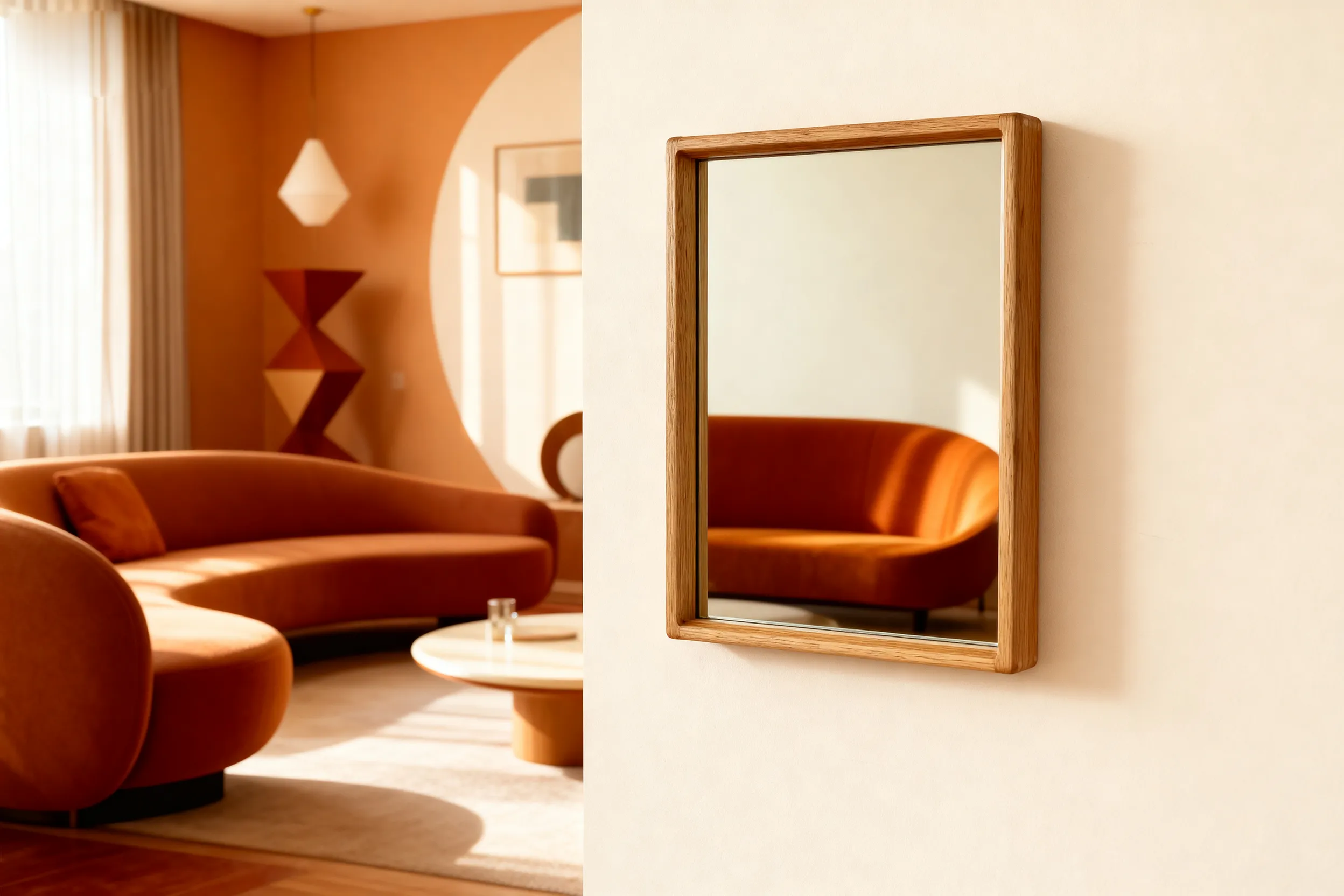 MORE Half Mirror 40 & 60  鏡子 | 掛鏡 - 無銅鏡