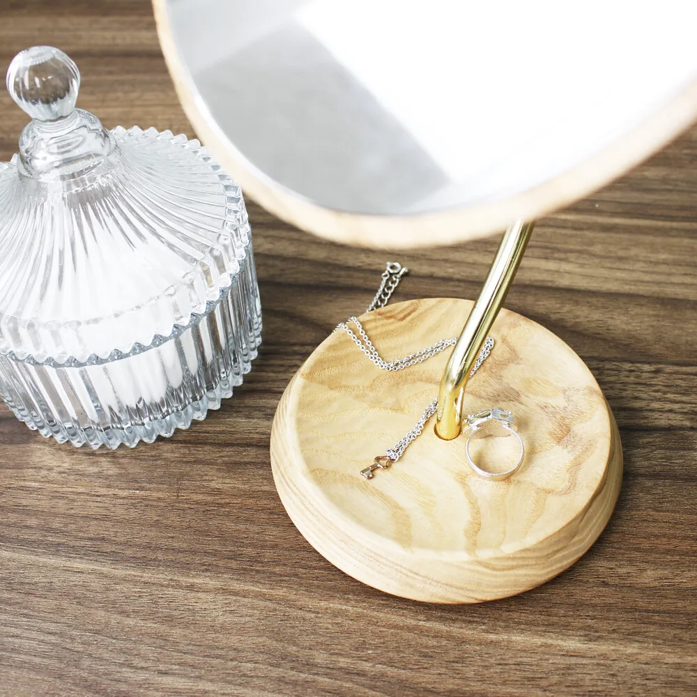 飾品盤自由角度桌鏡