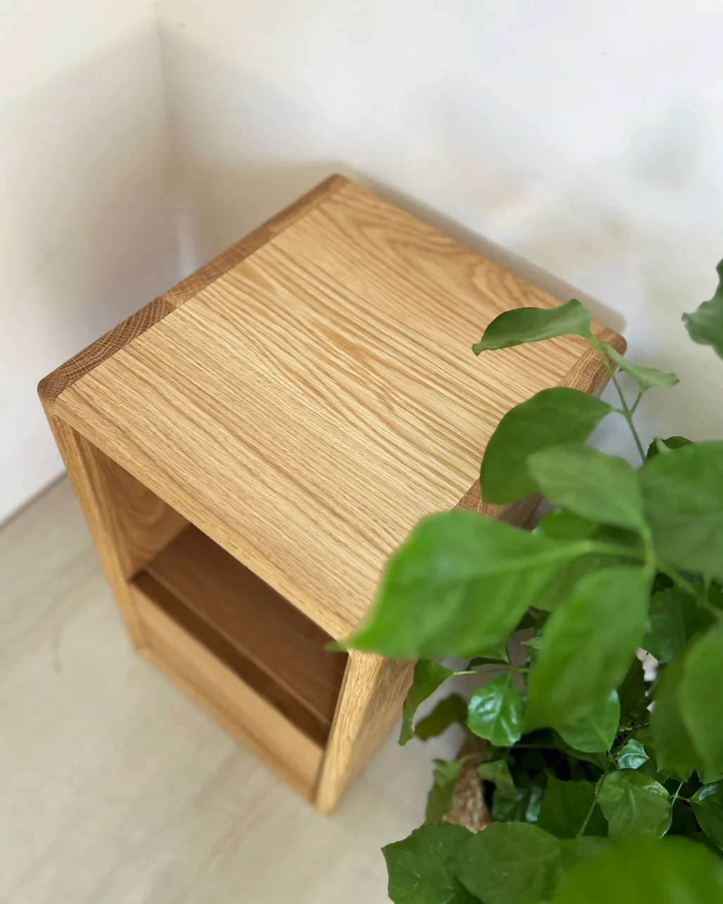 MORE 木框框 床頭櫃｜開放層＋抽屜款