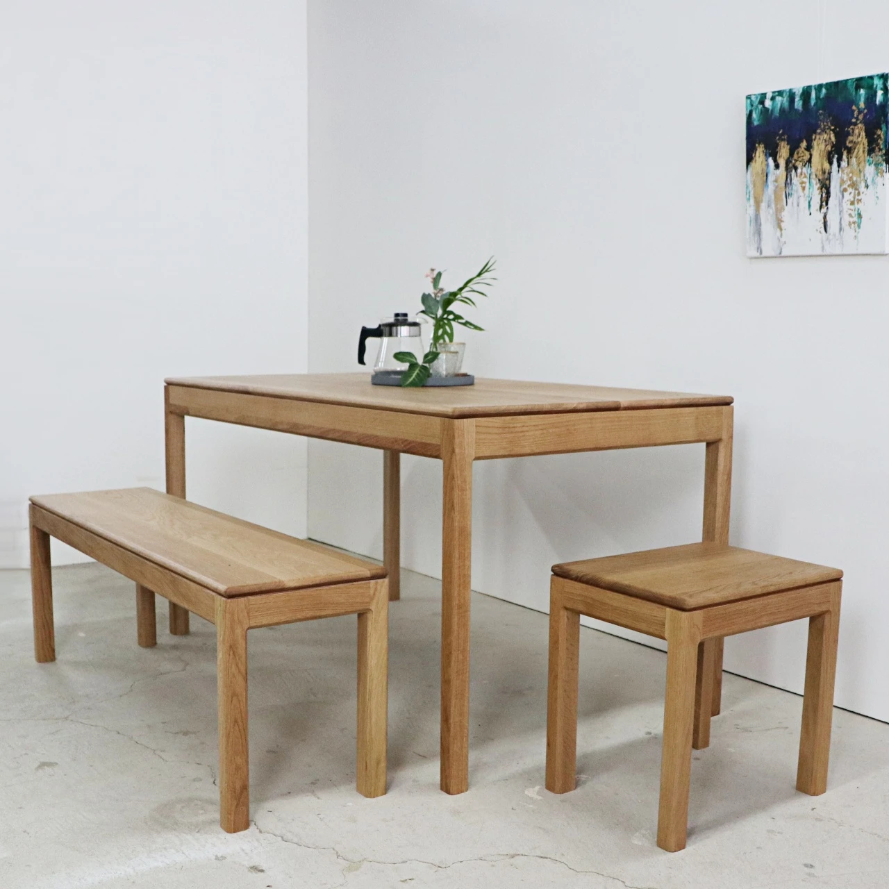MORE Gather Table & Bench 聚在一起餐桌組  |  餐桌  |  長凳