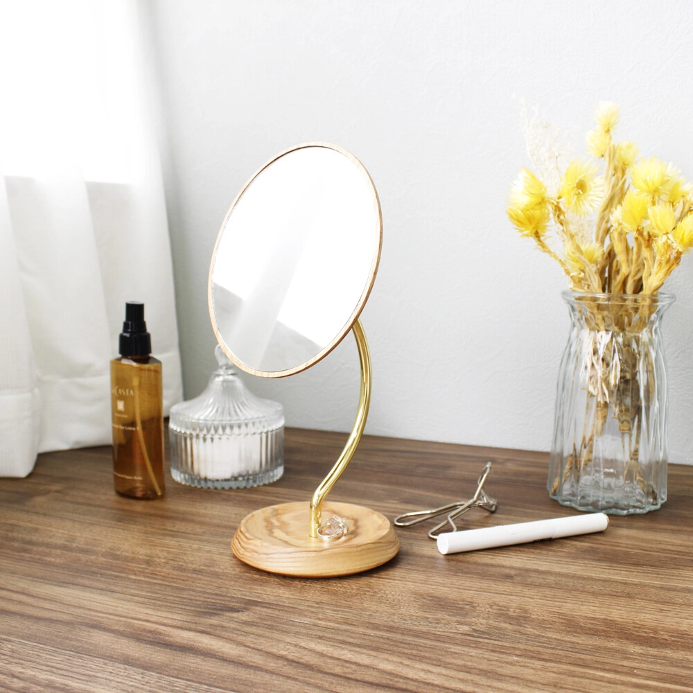 飾品盤自由角度桌鏡