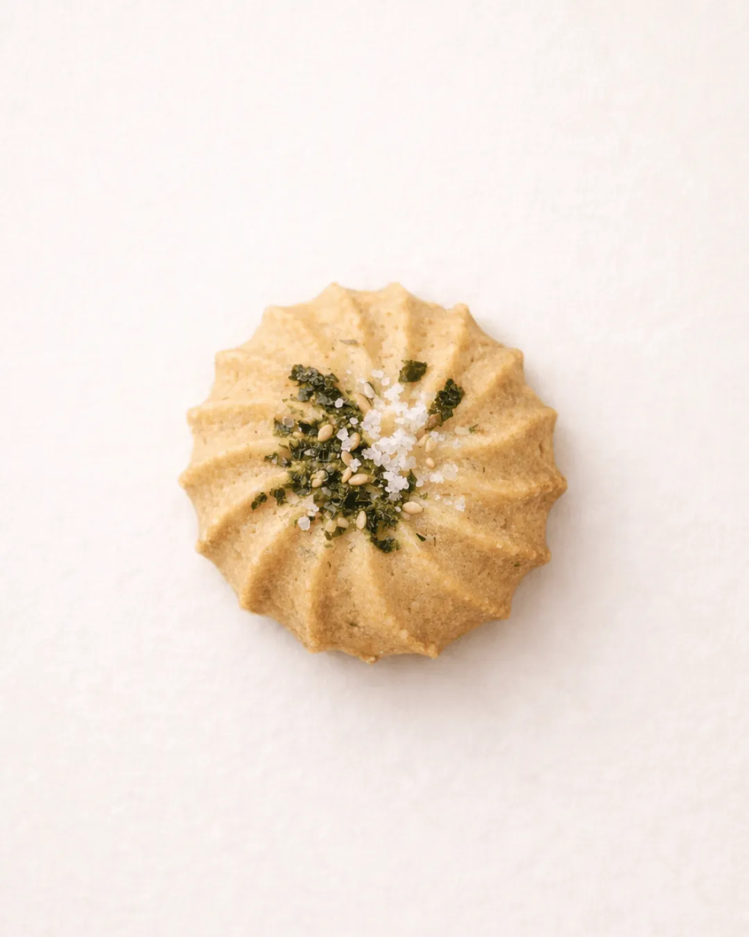 海苔鹽之花手工餅乾