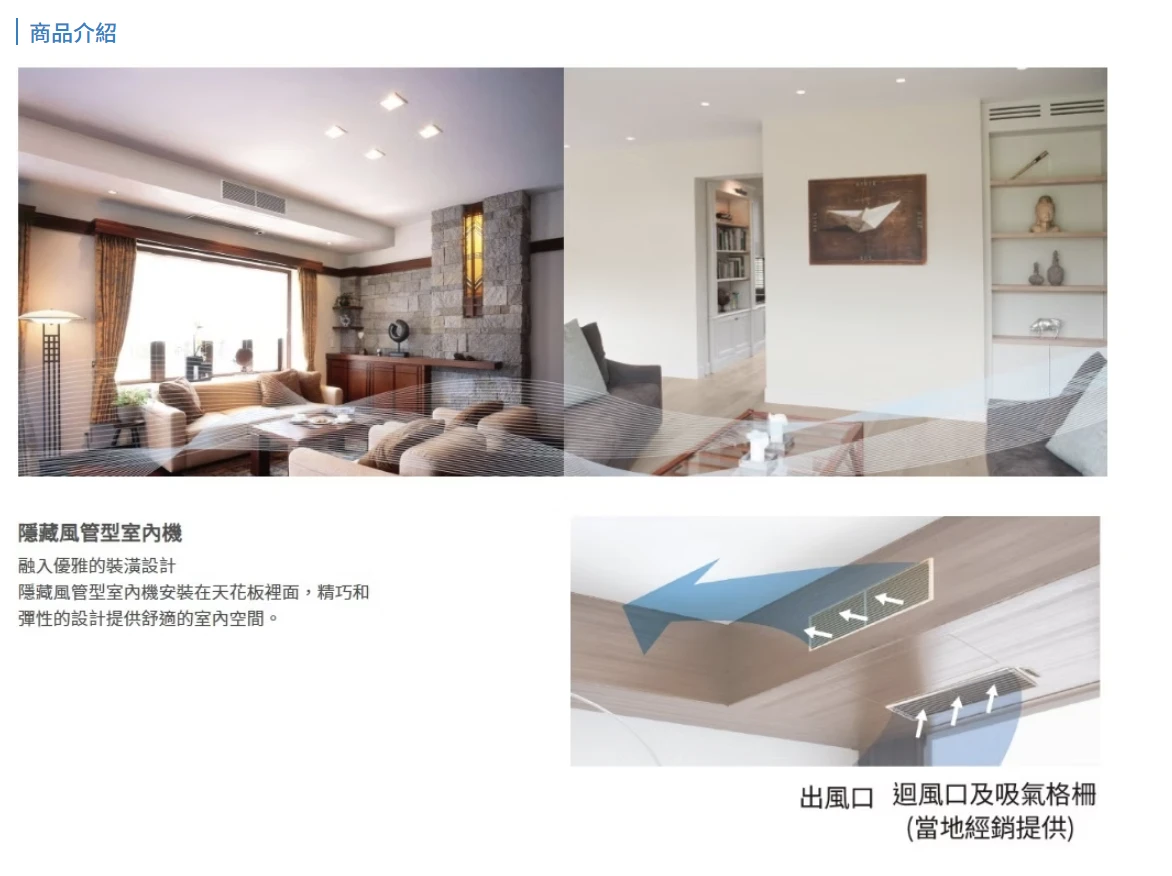 大金橫綱RXM50ZVLT/FDXV50RVLT冷暖變頻吊隱式
