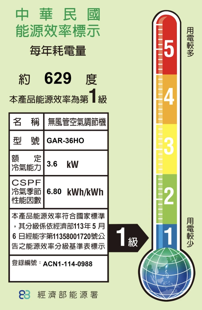 格力AI超變頻GAR-36HO/I冷暖變頻分離式