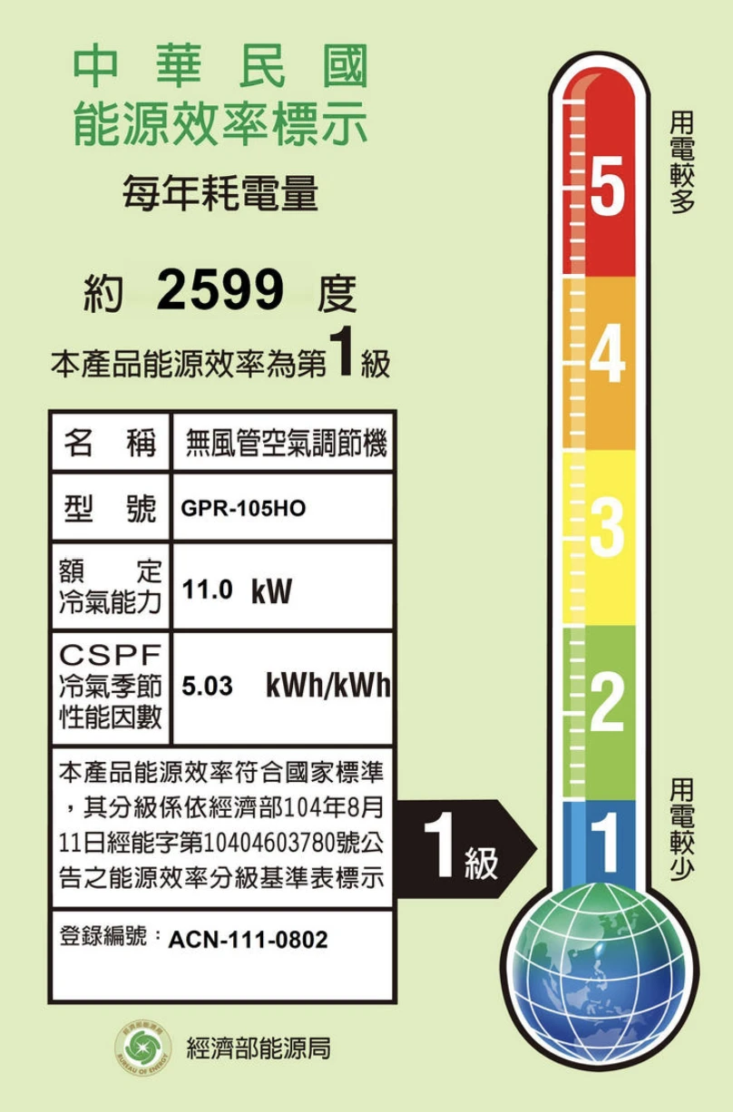 格力新旗艦GPR-105HO/I冷暖變頻分離式