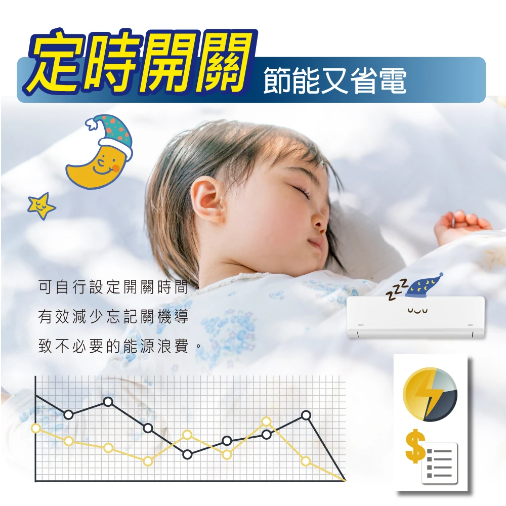 禾聯尊榮SL系列HI/HO-SL50H冷暖變頻分離式