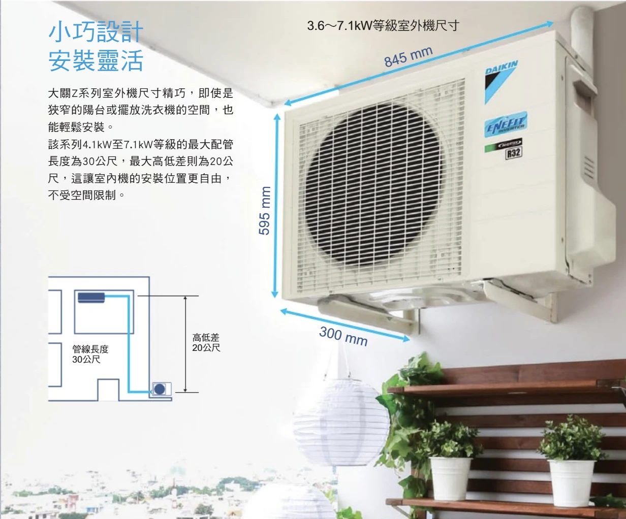 大金大關RXV/FTXV28ZVLT冷暖變頻分離式