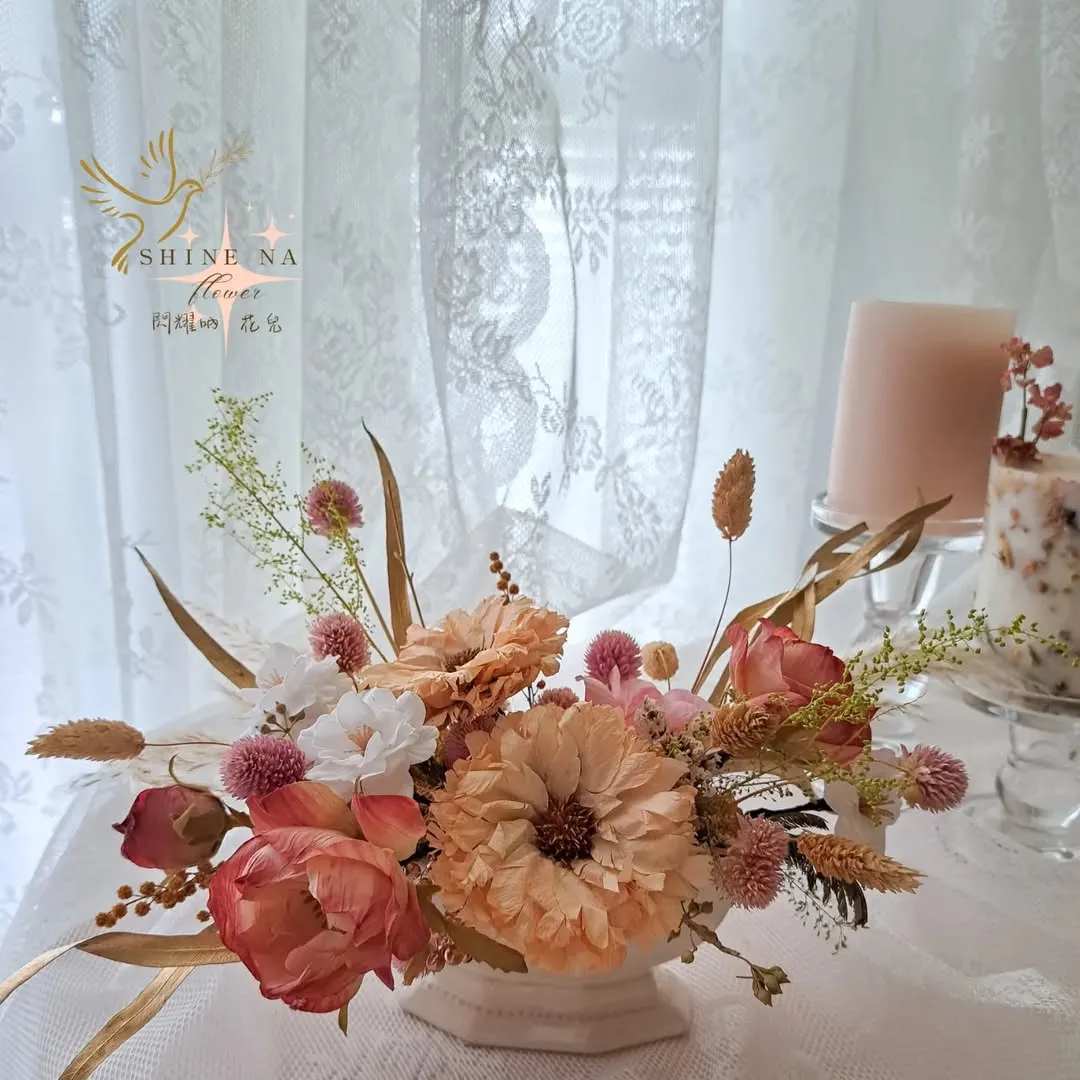 古典長型 迎賓花禮
