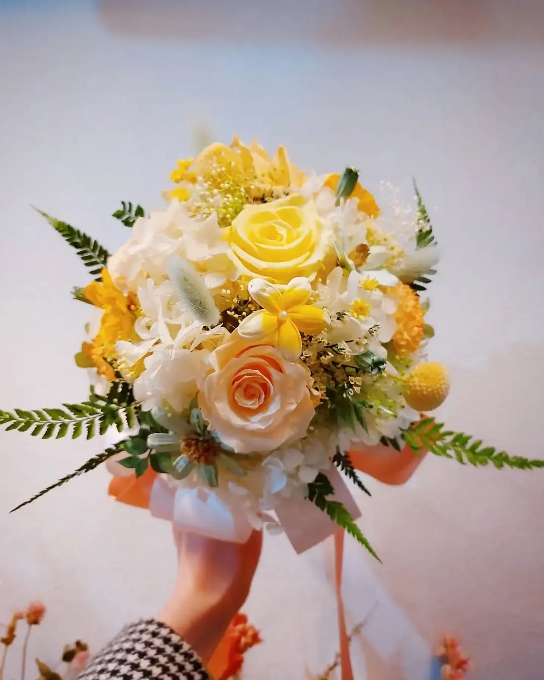 《wish you與你一起》 新娘捧花婚禮系列