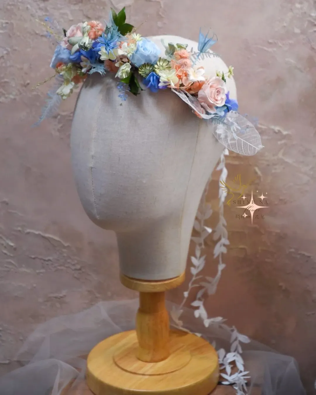 春天嫩彩新娘花冠-婚禮wedding 系列