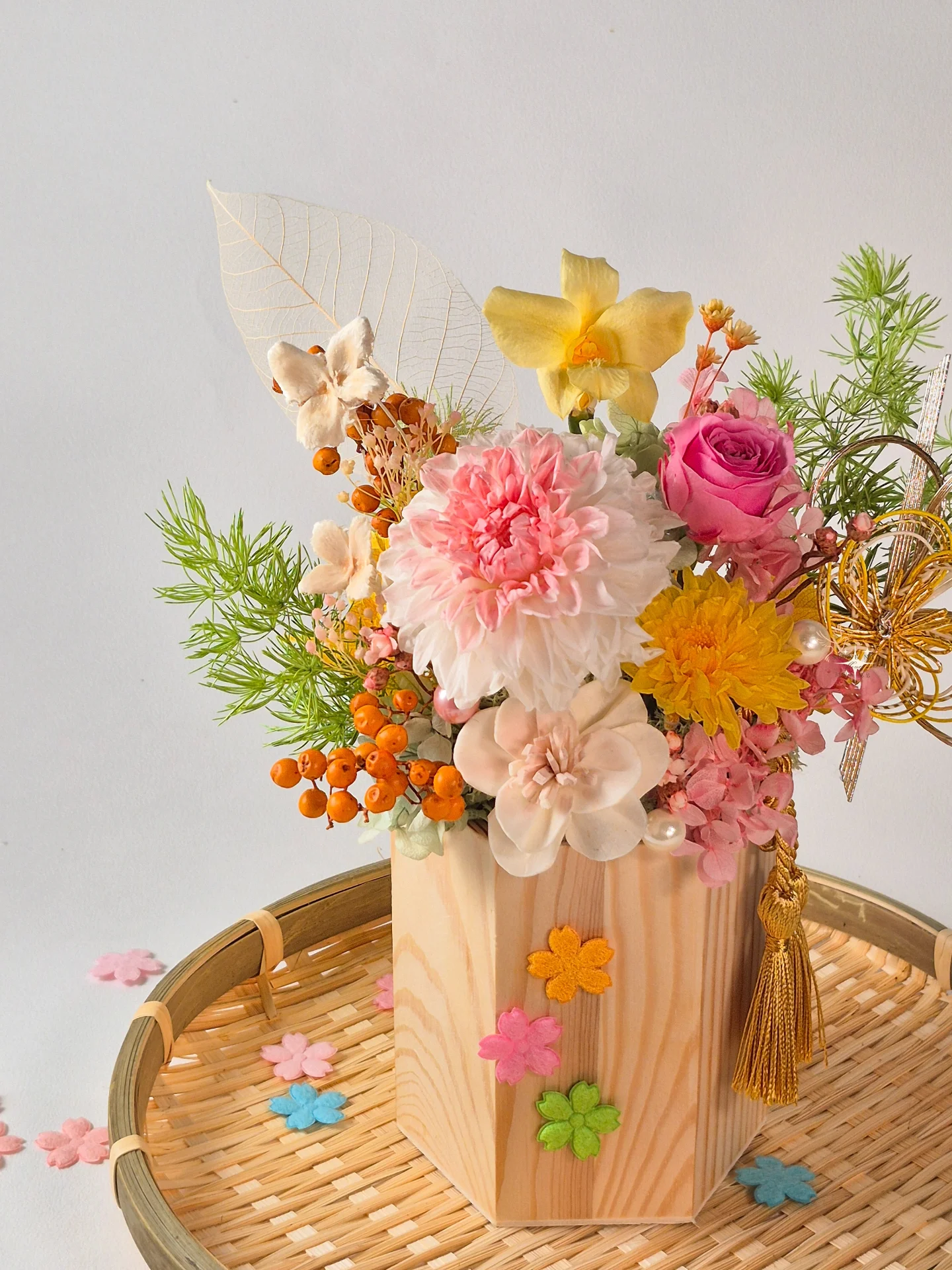 2026大理花新年盆花：花滿日常