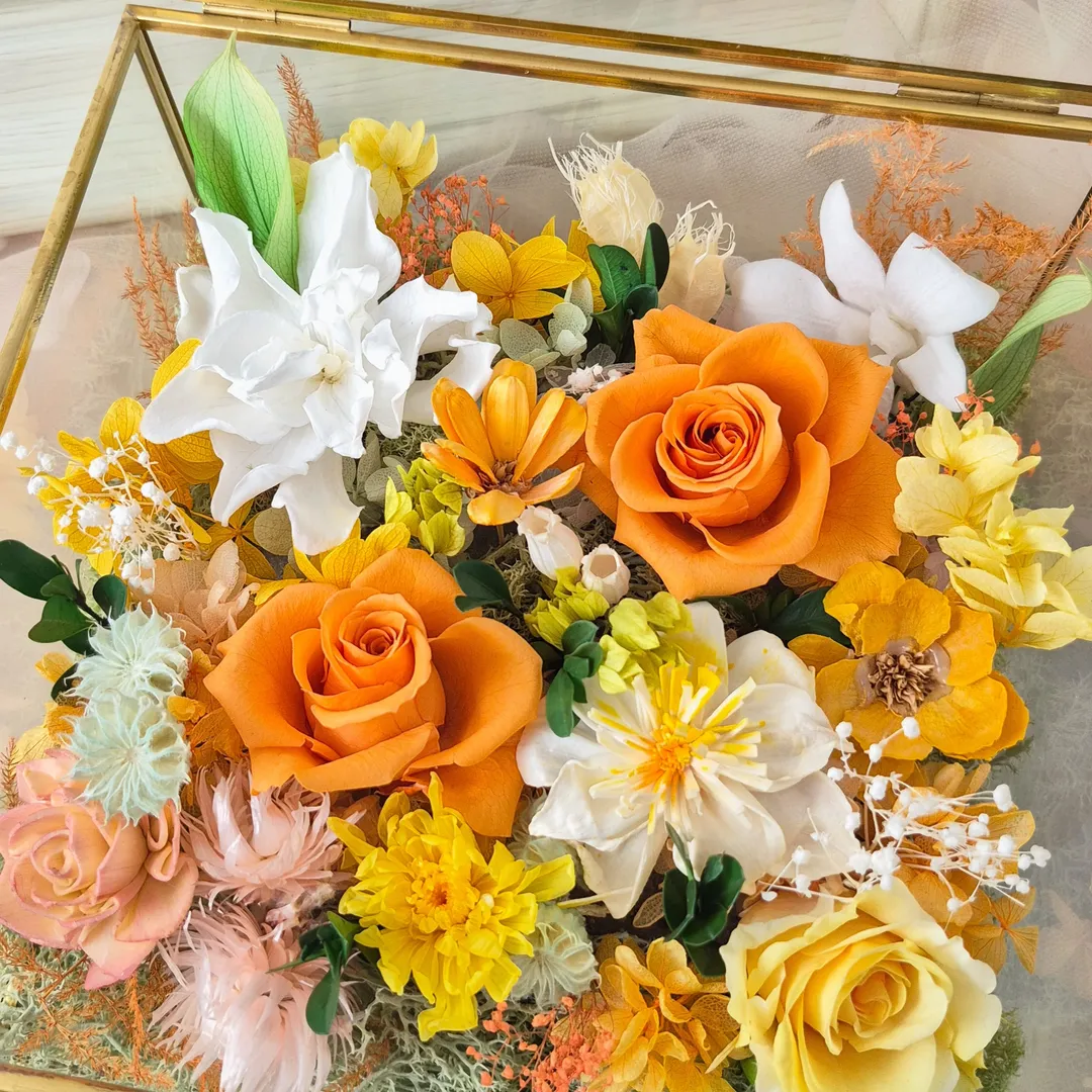 AUBE 玻璃花盒Glass Flower Box：作品展演
