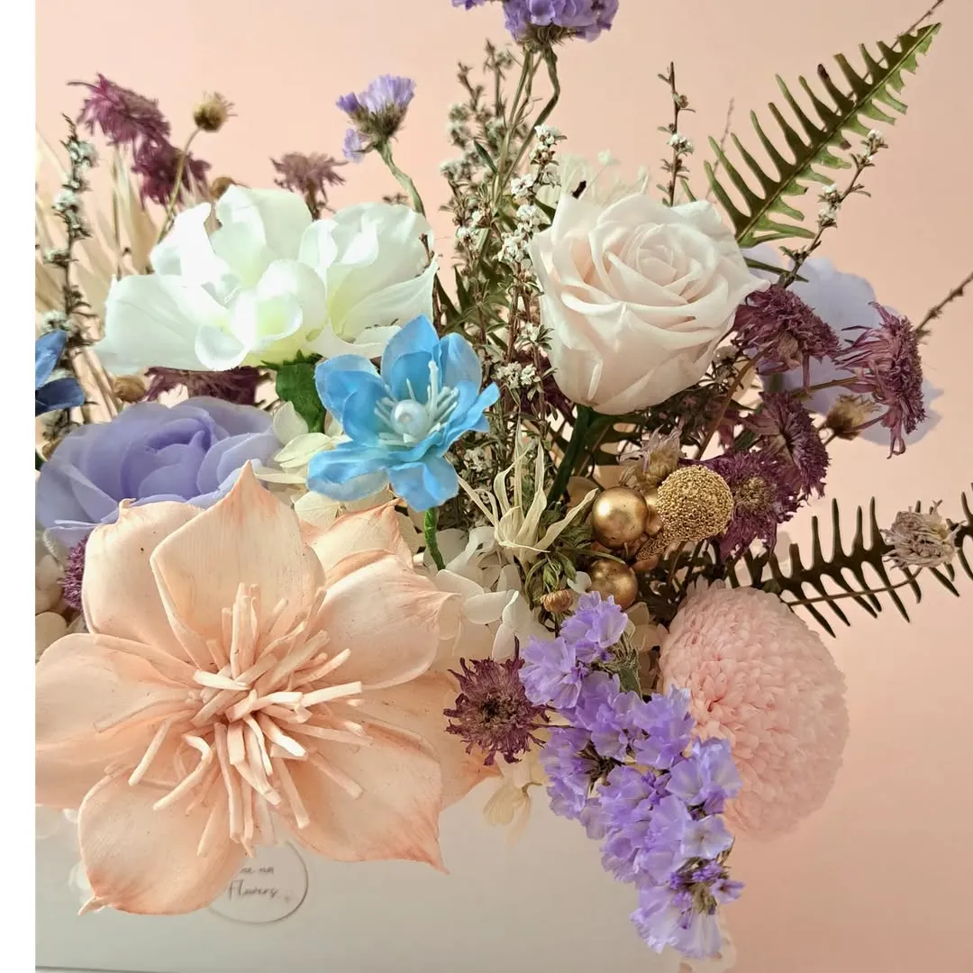 水平桌花 （隨興創作）