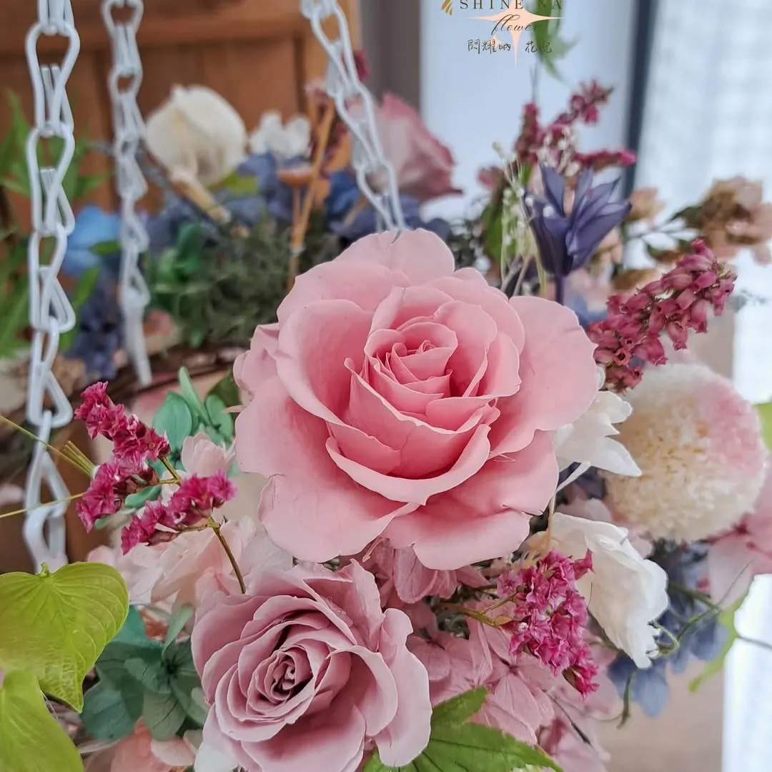 懸掛花圈
