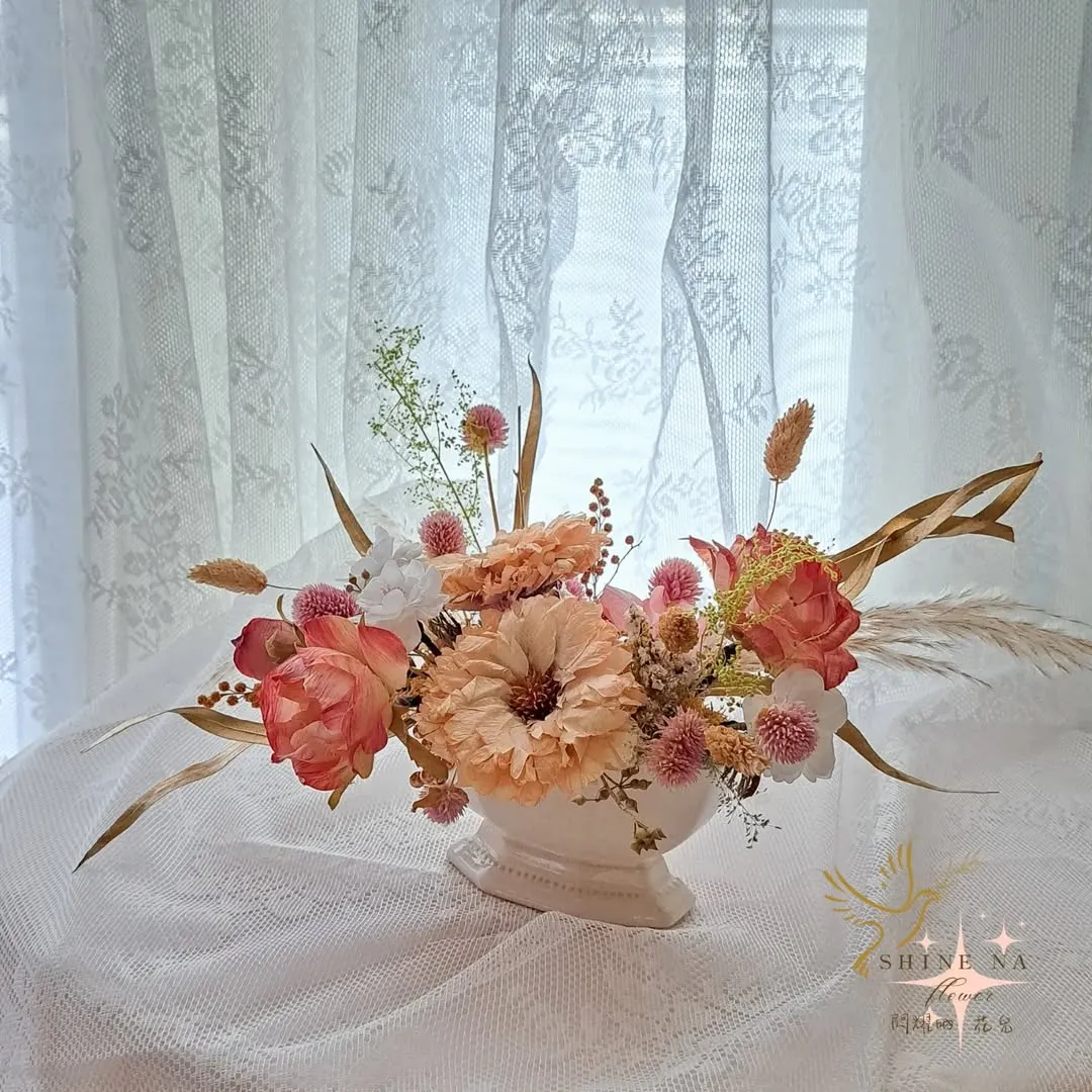 古典長型 迎賓花禮