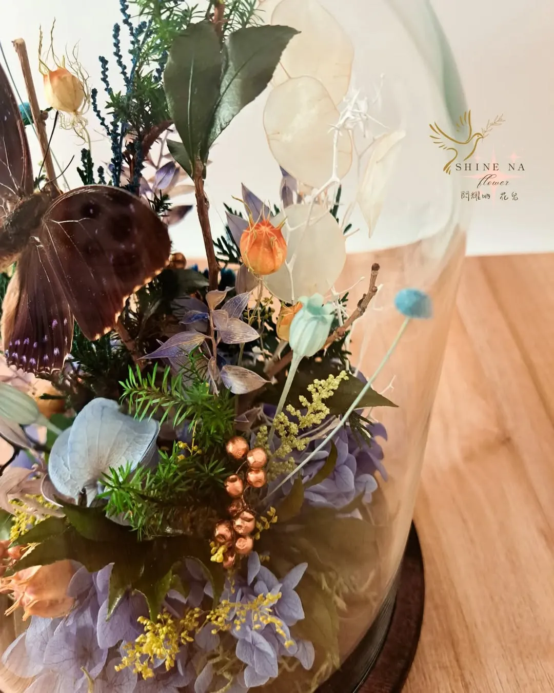Betttfly 蝴蝶花盅(個人獨創作品）