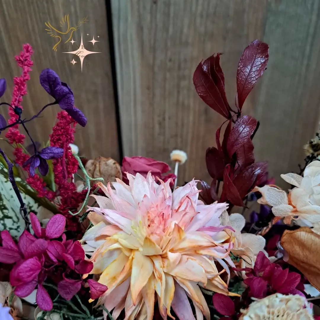 奼紫嫣紅（自然型盆花）