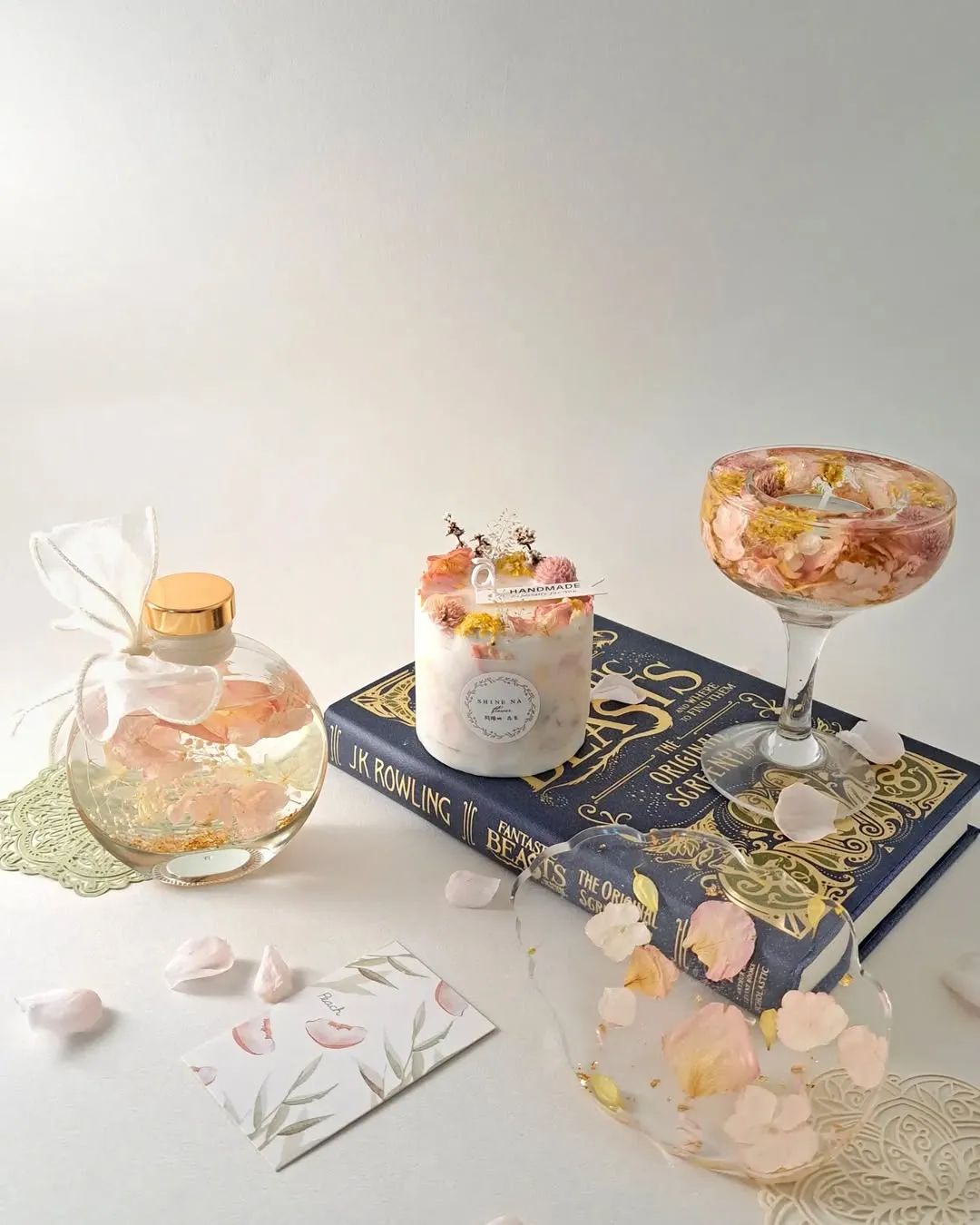 粉嫩桃子 花禮物大師系列禮品