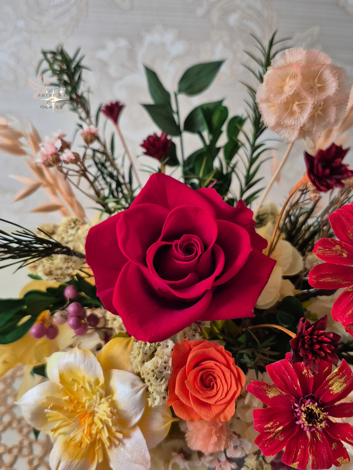 70大壽祝賀盆花（客製花禮）