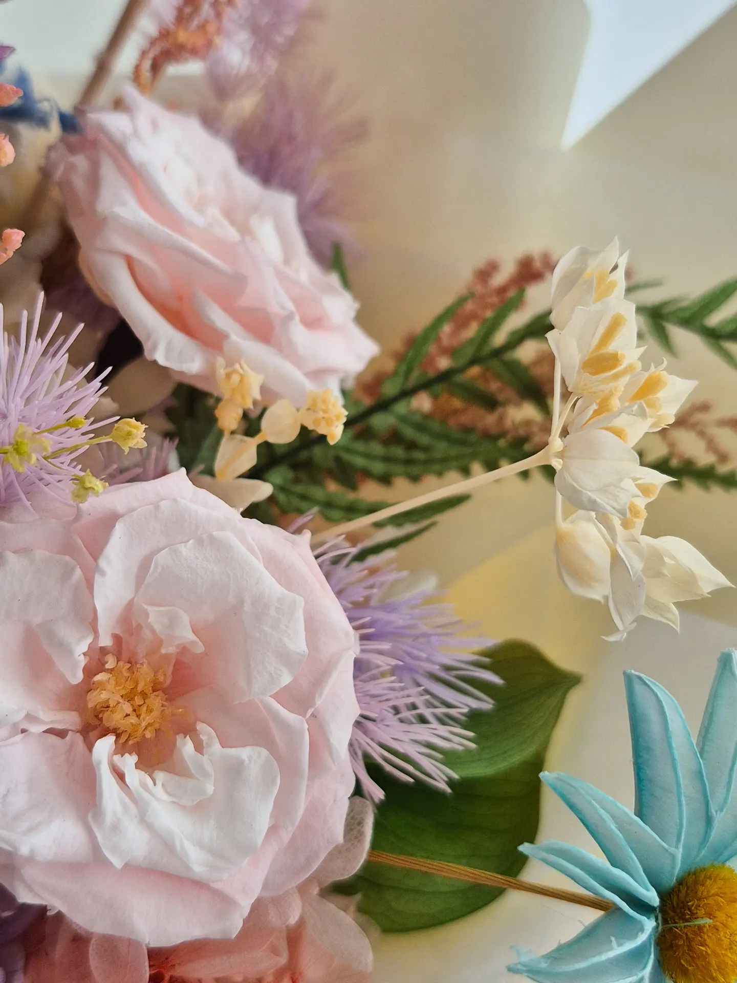 七夕情人節｜粉紫系客製花束