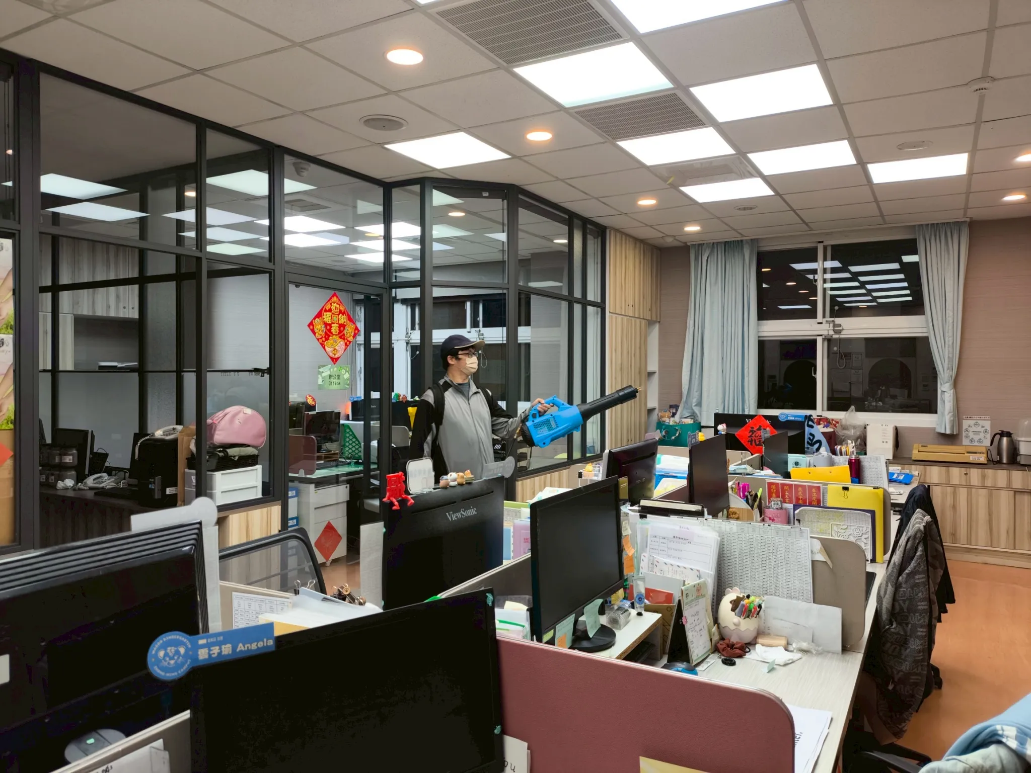 幼稚園防疫消毒