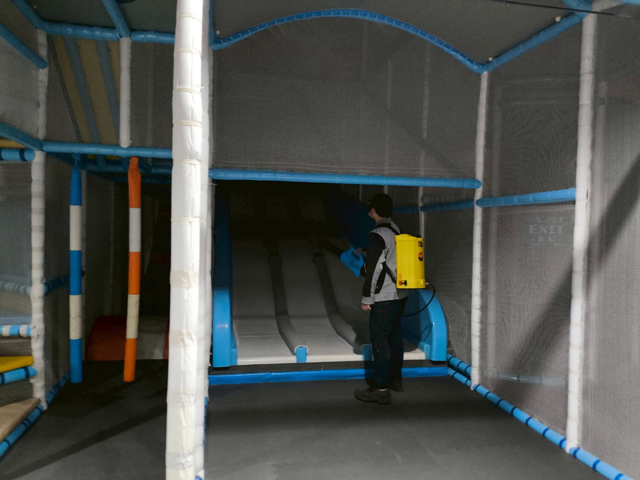 幼稚園防疫消毒