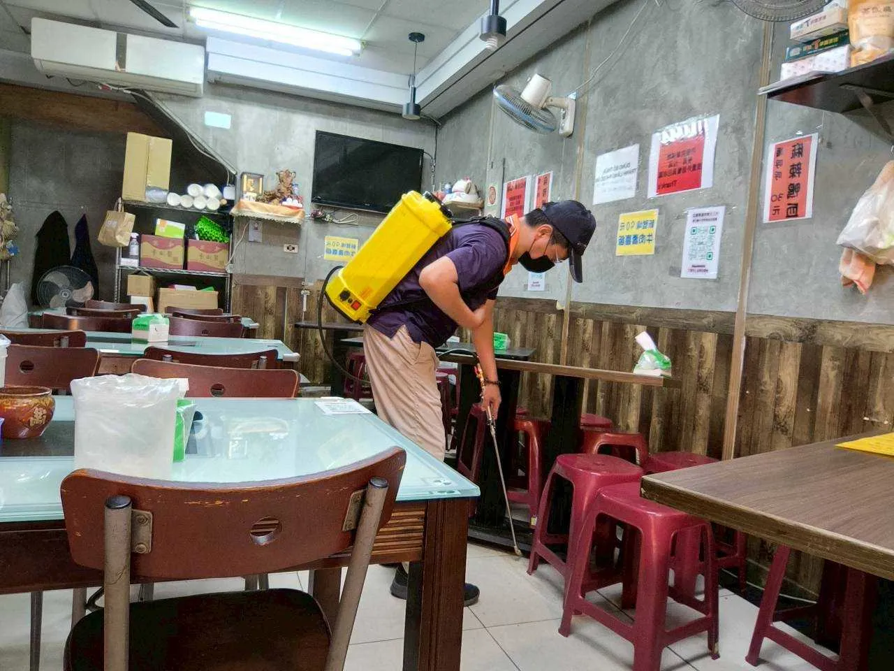 餐廳消毒