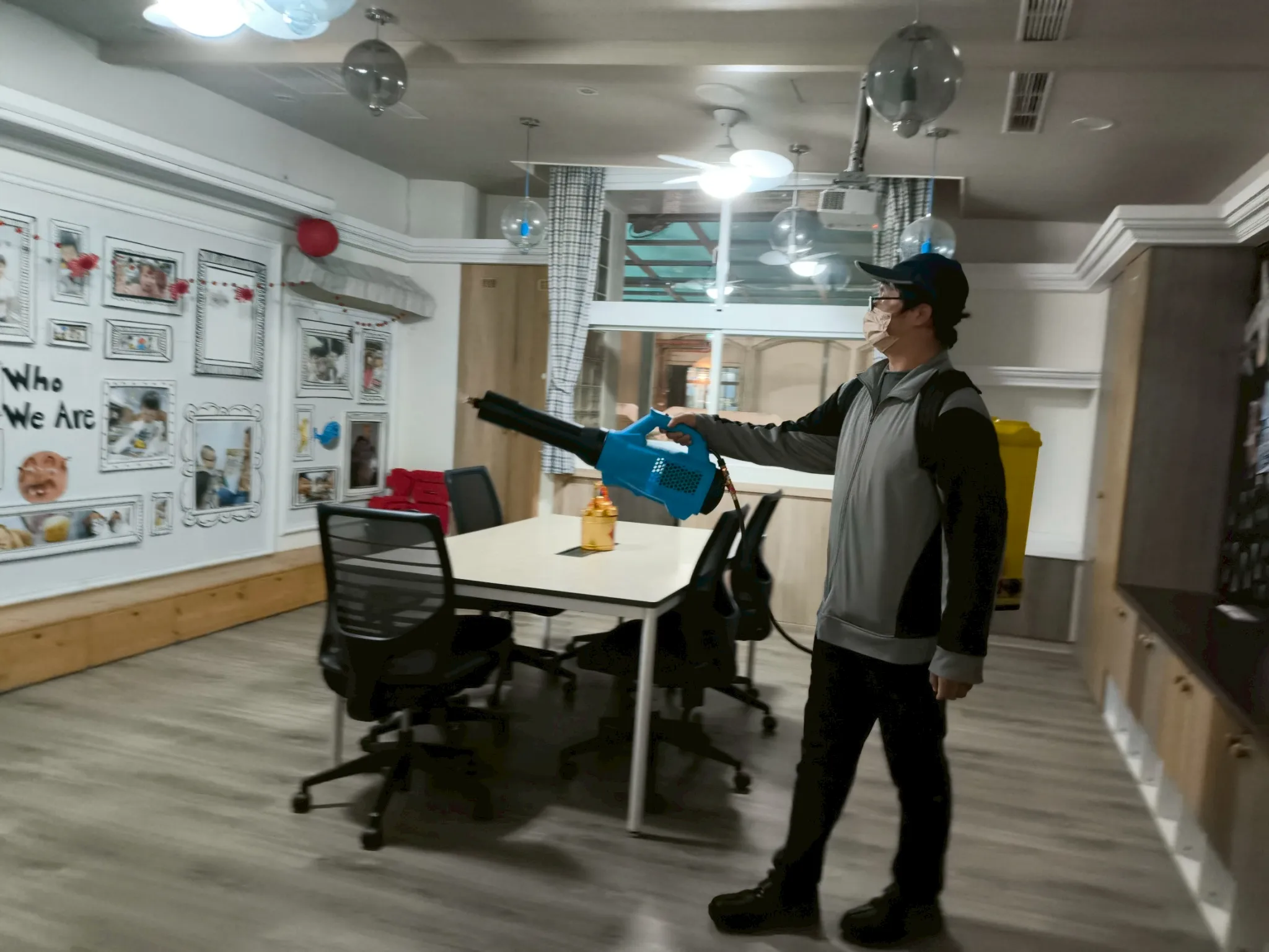 幼稚園防疫消毒