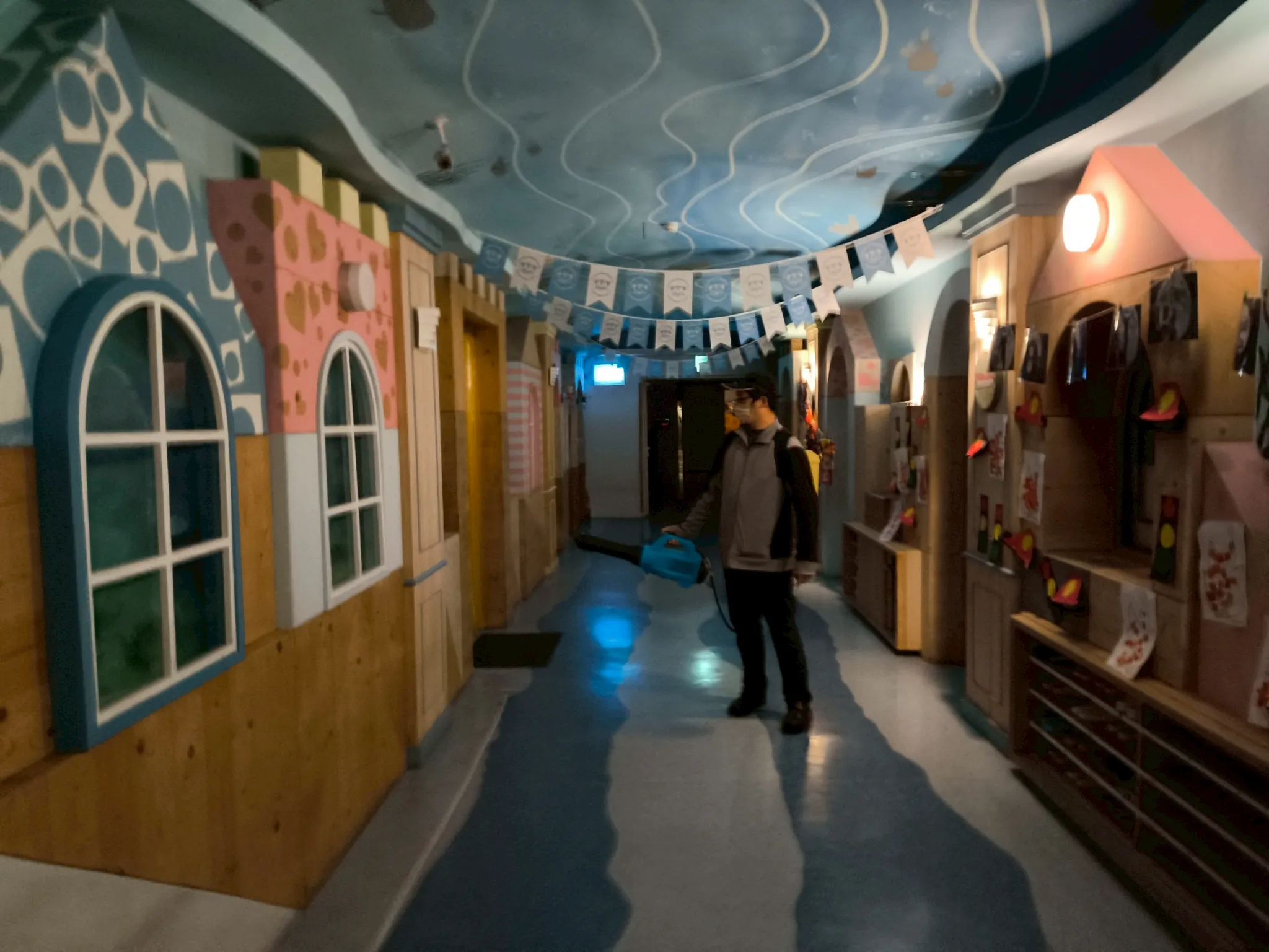 幼稚園防疫消毒