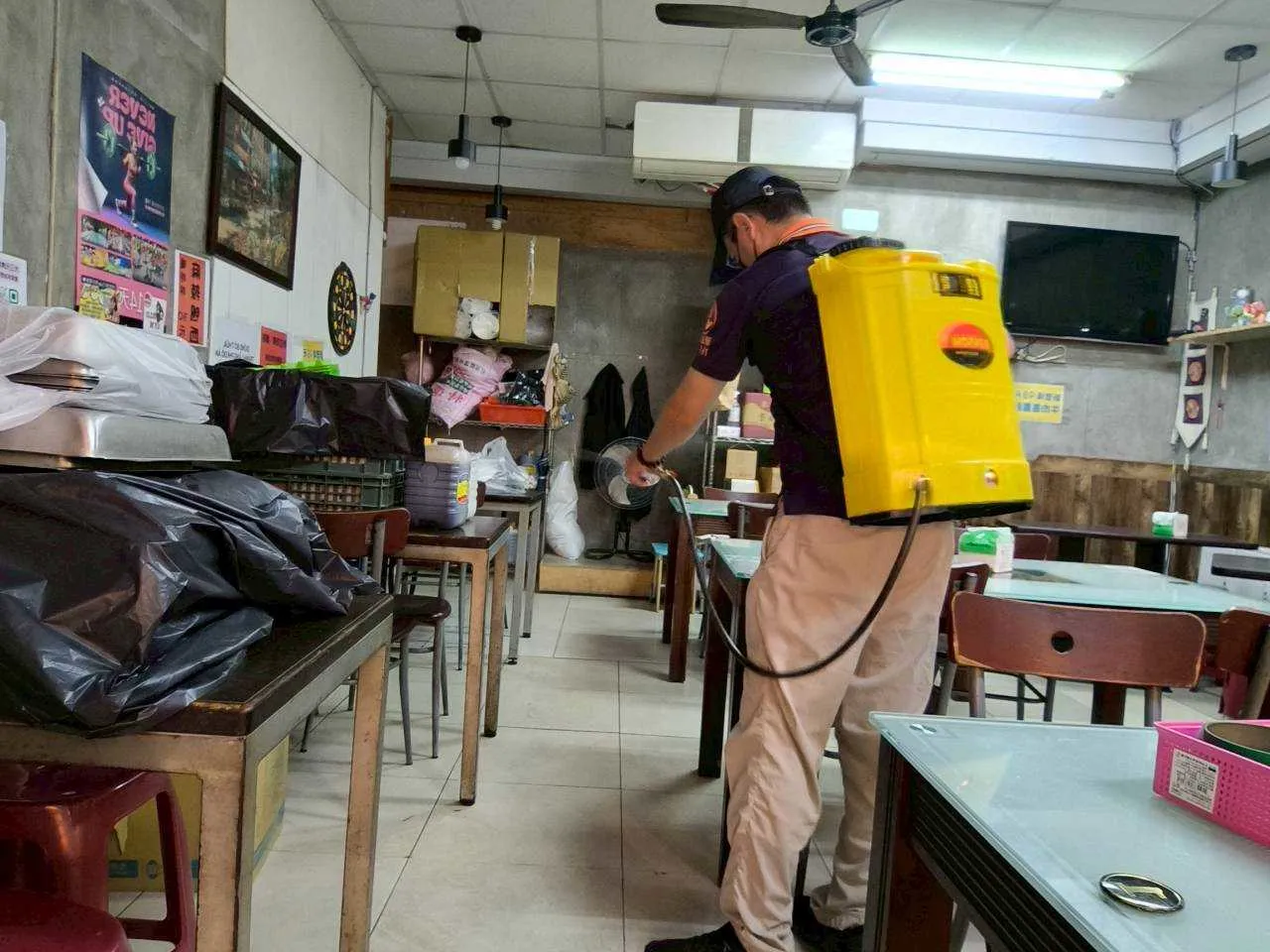 餐廳消毒