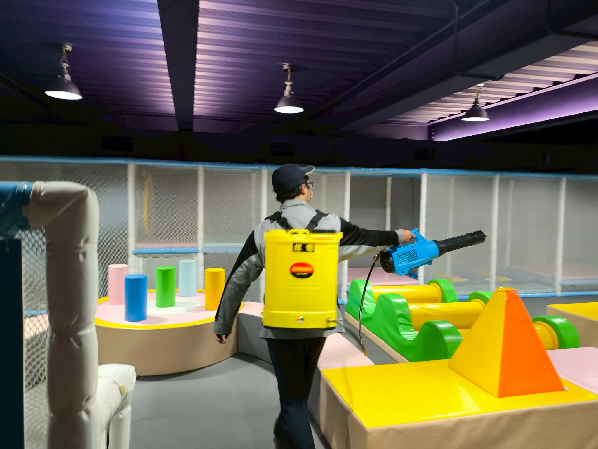 幼稚園防疫消毒