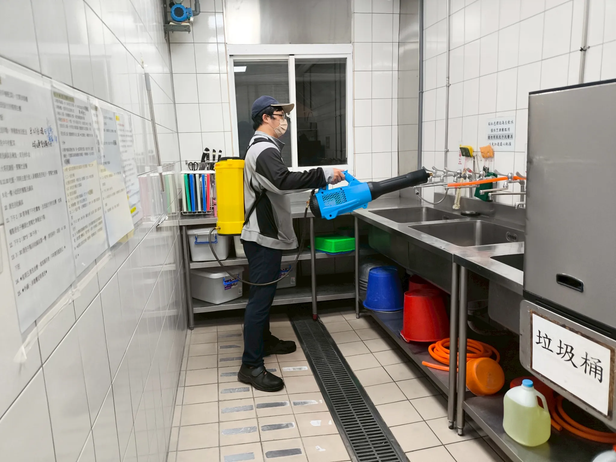 幼稚園防疫消毒