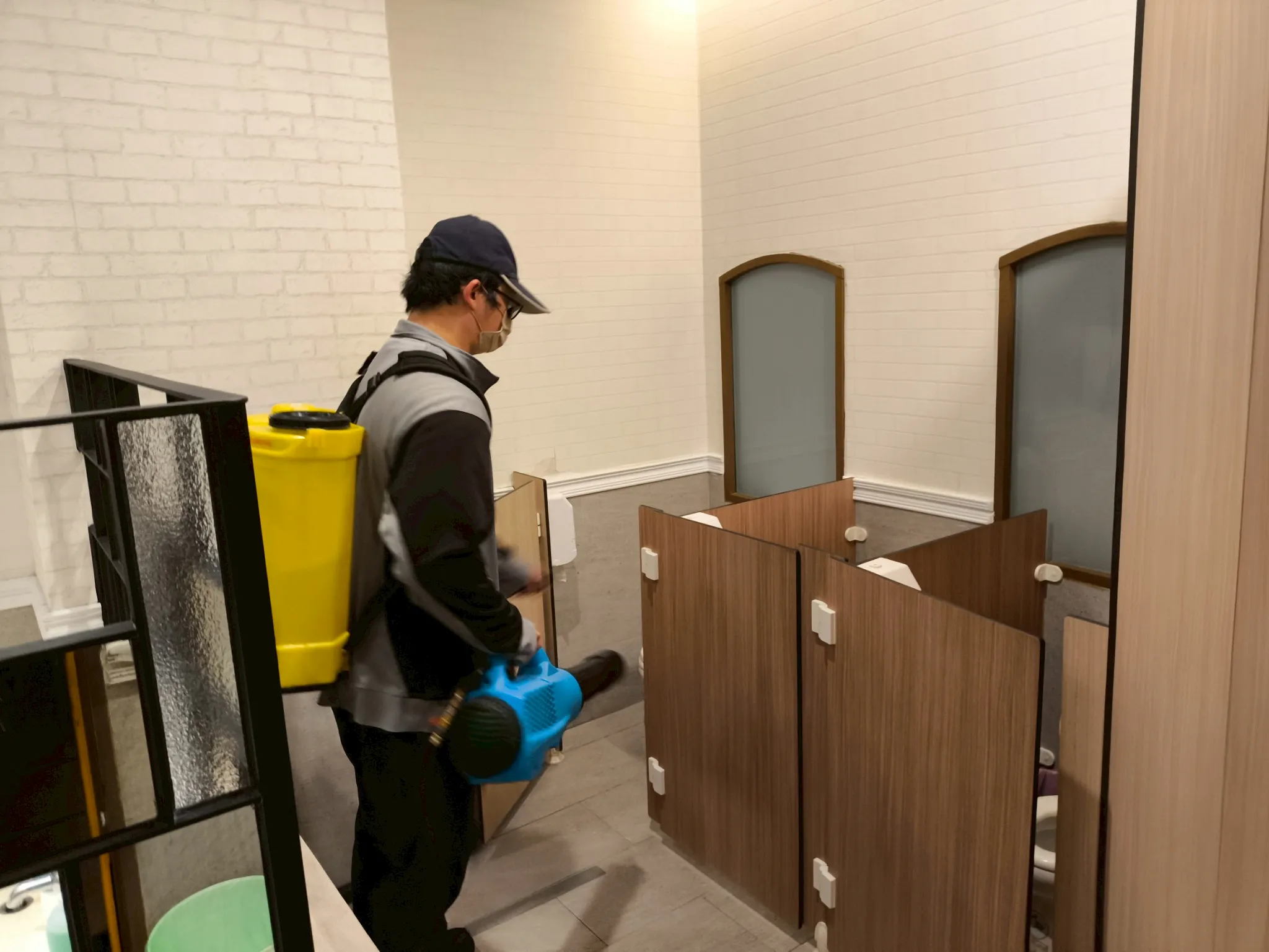 幼稚園防疫消毒