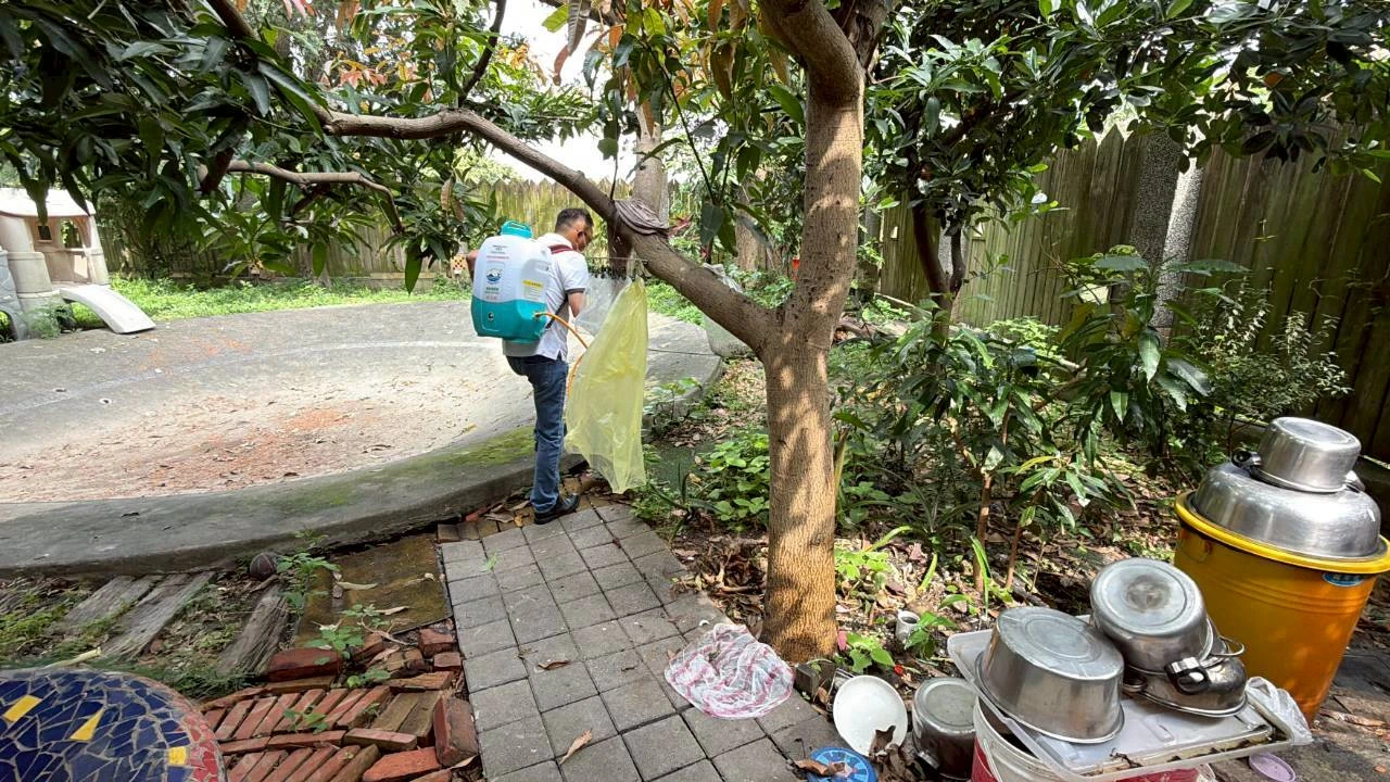 幼兒園消毒作業