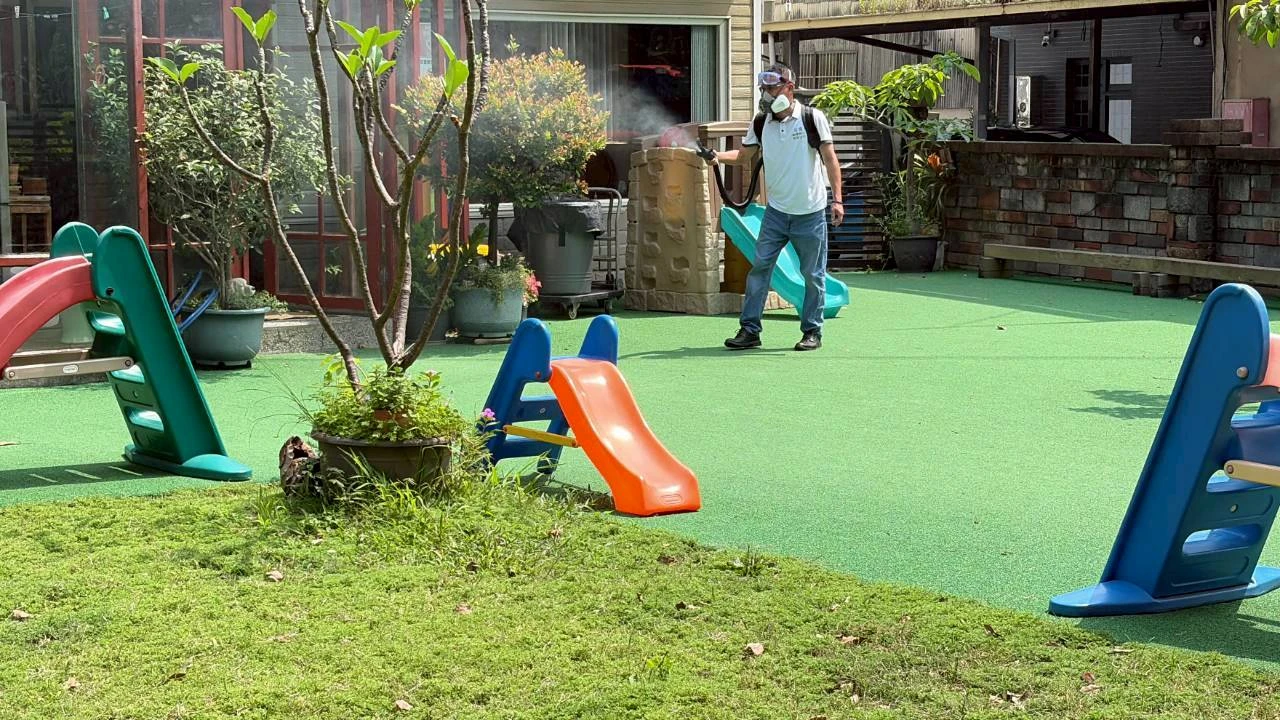 幼兒園消毒作業