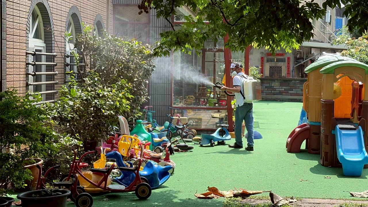 幼兒園消毒作業