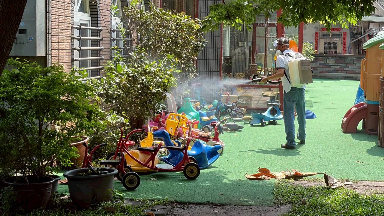 幼兒園消毒作業
