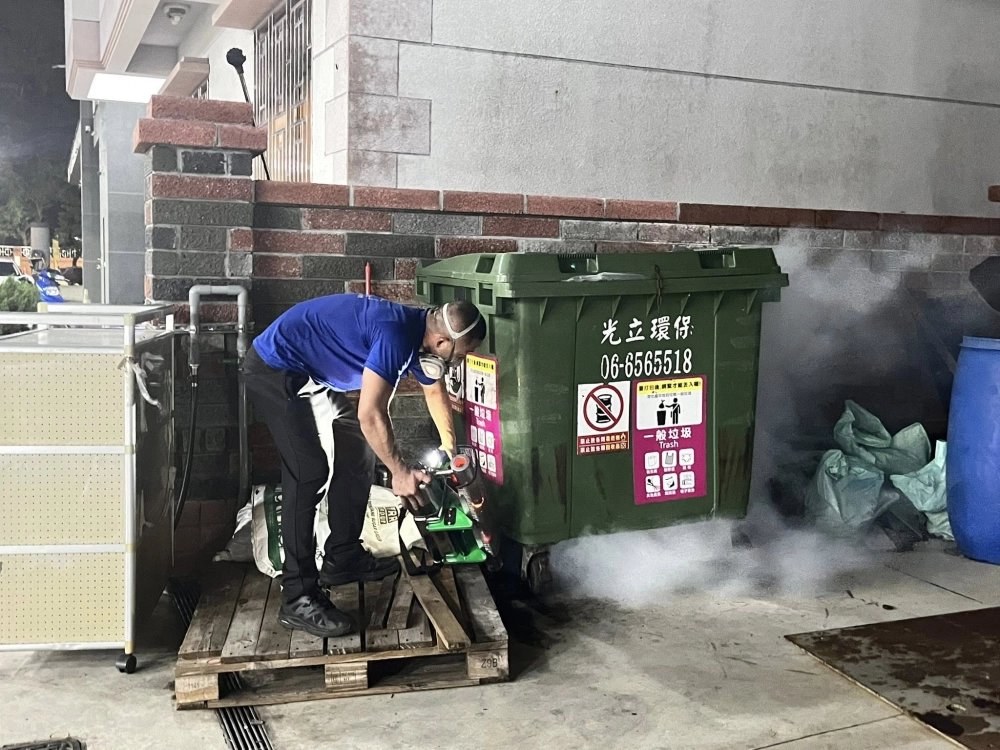 食品加工公司戶外及室內環境定期消毒