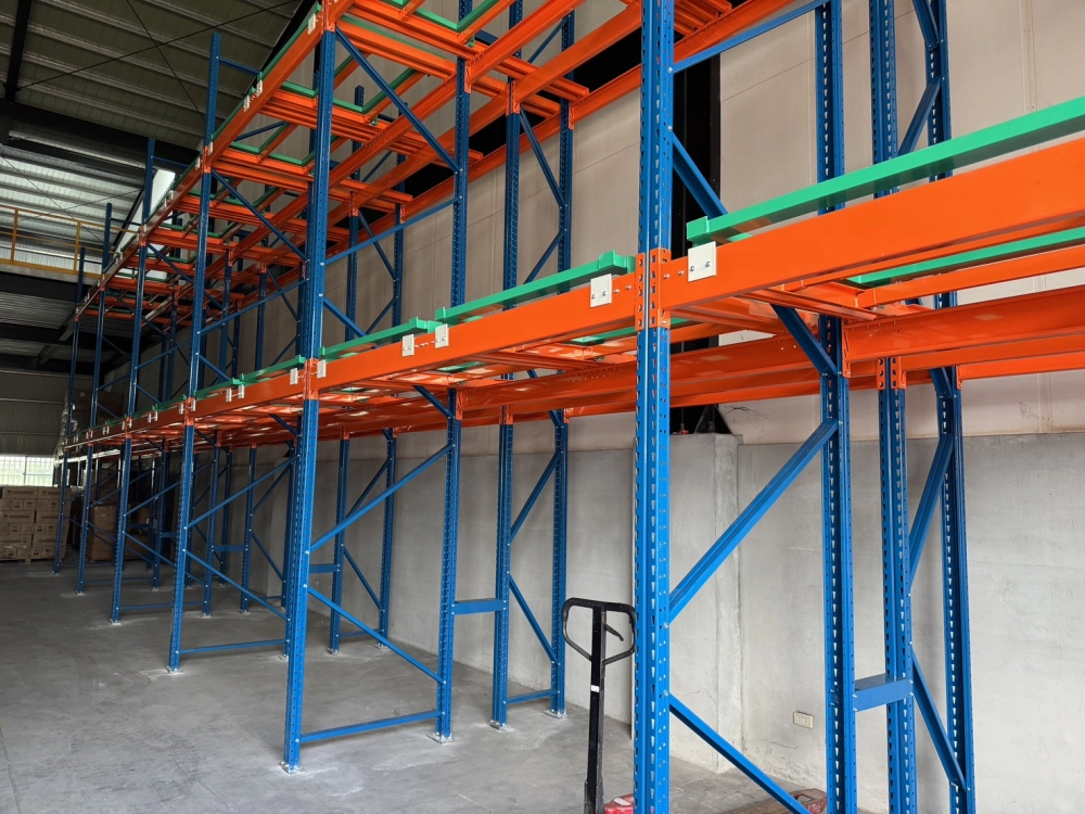 後推式料架實績