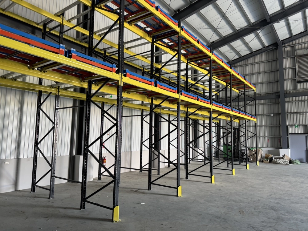 後推式料架實績