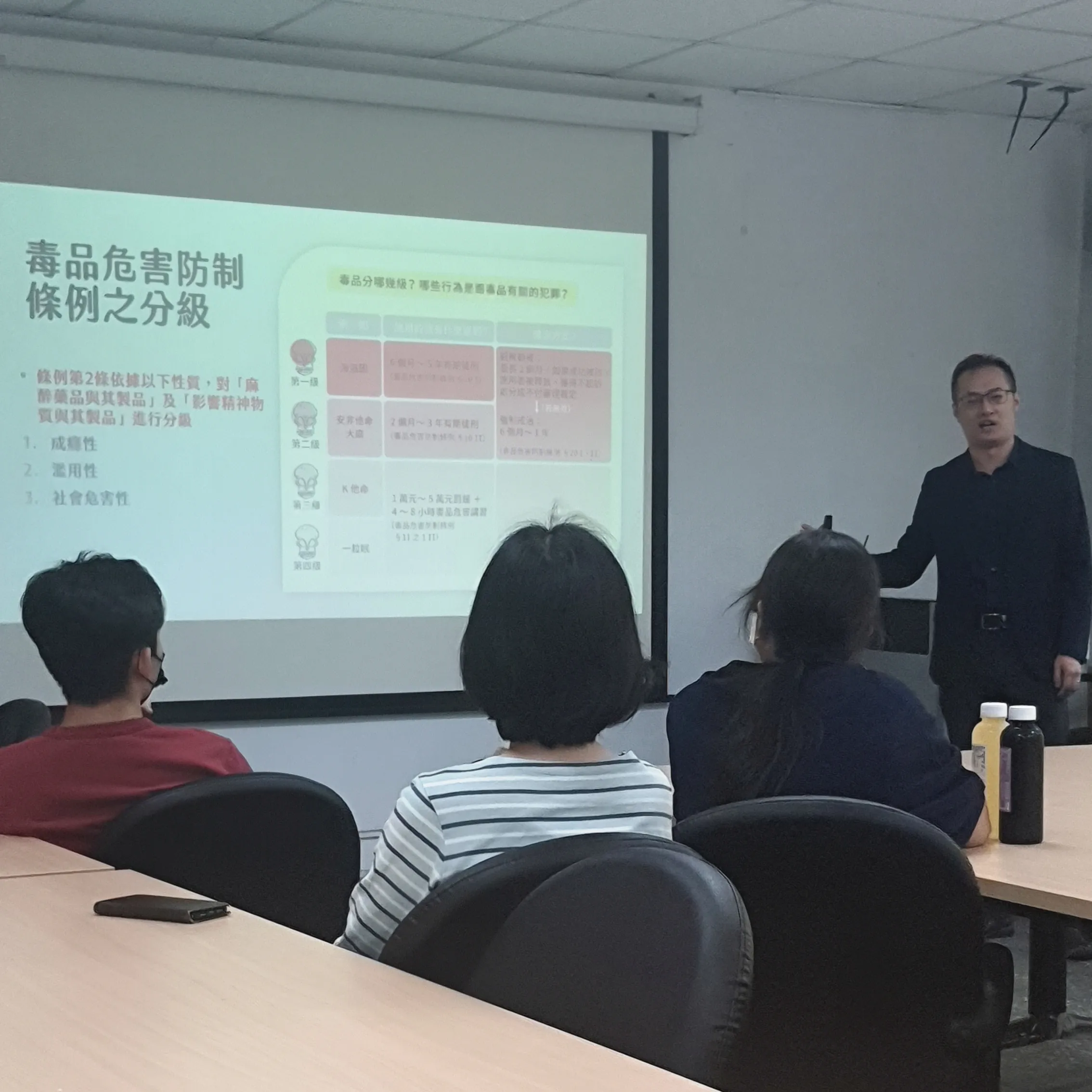 2023年4月11日，擔任成功高中「防治學生藥物濫用校園巡迴宣教」講師   律師推薦 / 新莊區律師推薦 / 台北律師推薦 / 毒品訴訟律師推薦