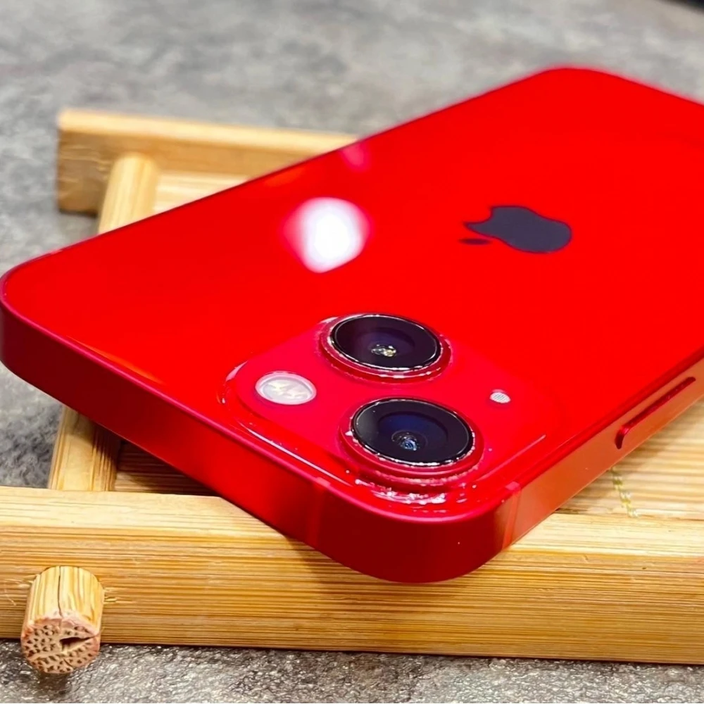 iPhone 13 mini 128g 紅 已更換原廠電池96% 無盒裝有配件
