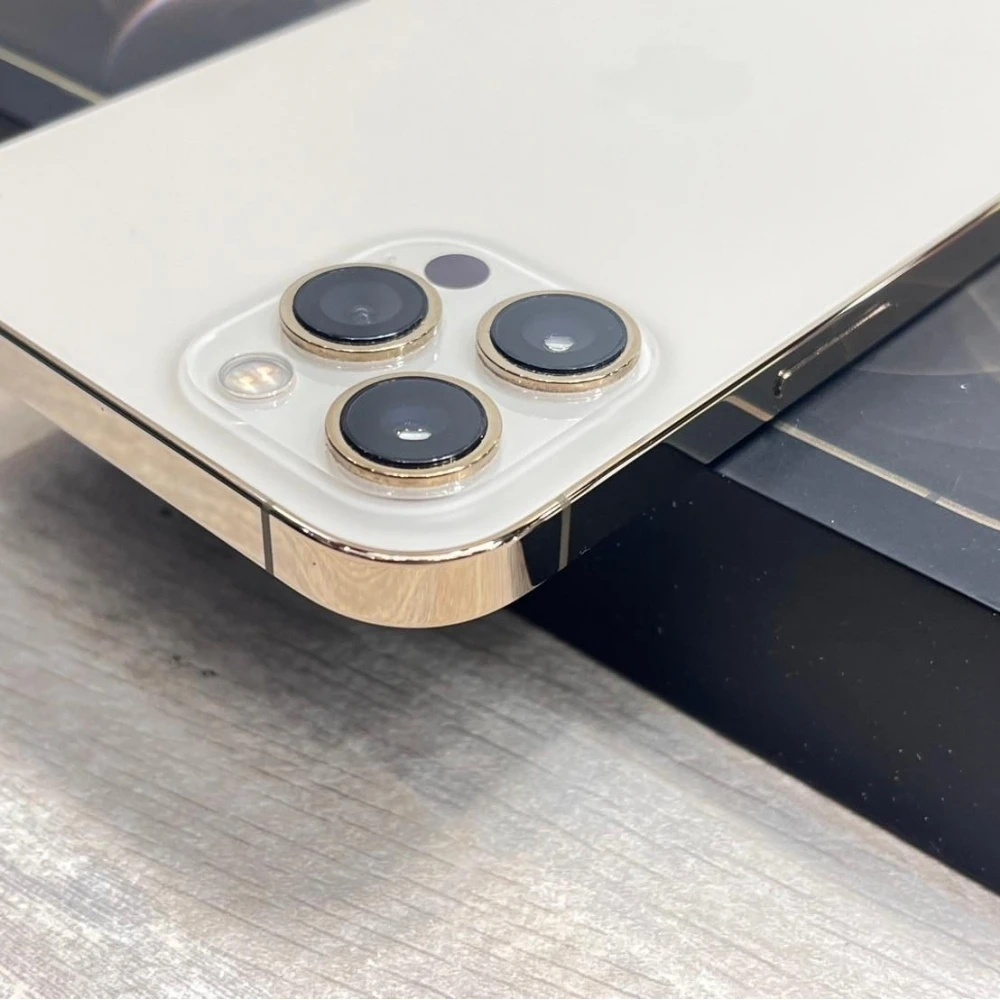iPhone 12 Pro max 128g 金 電池80% 無盒裝有配件