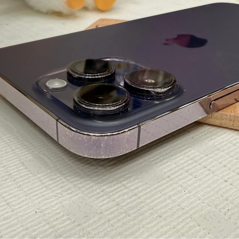 iPhone 14 Pro Max 256g 紫 電池90% 有使用痕跡 盒裝有配件