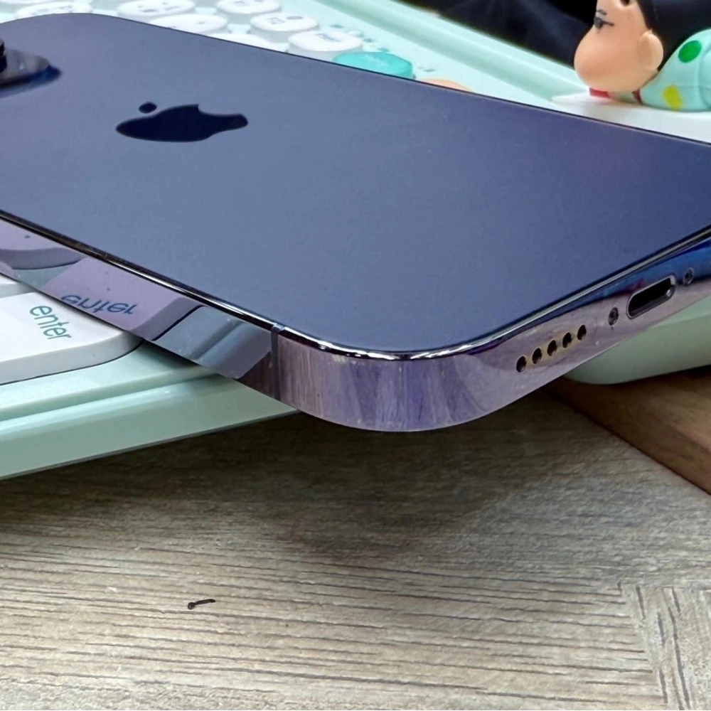 iPhone 14 Pro 256g 紫 電池100% 無盒裝有配件