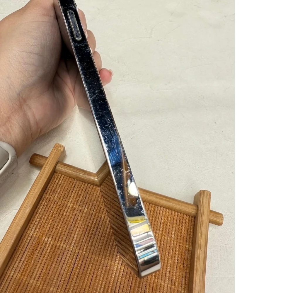 iPhone 12 pro 256g 白 電池77% 側邊有使用痕跡 無盒裝有配件