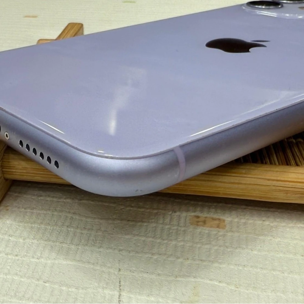 iPhone 11 64g 紫 電池75% 無盒裝有配件