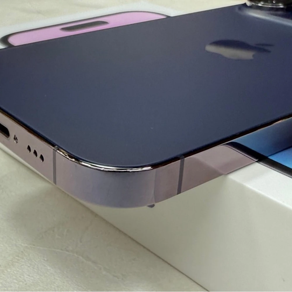 iPhone 14 pro 128g 紫 電池90% 有盒裝有配件
