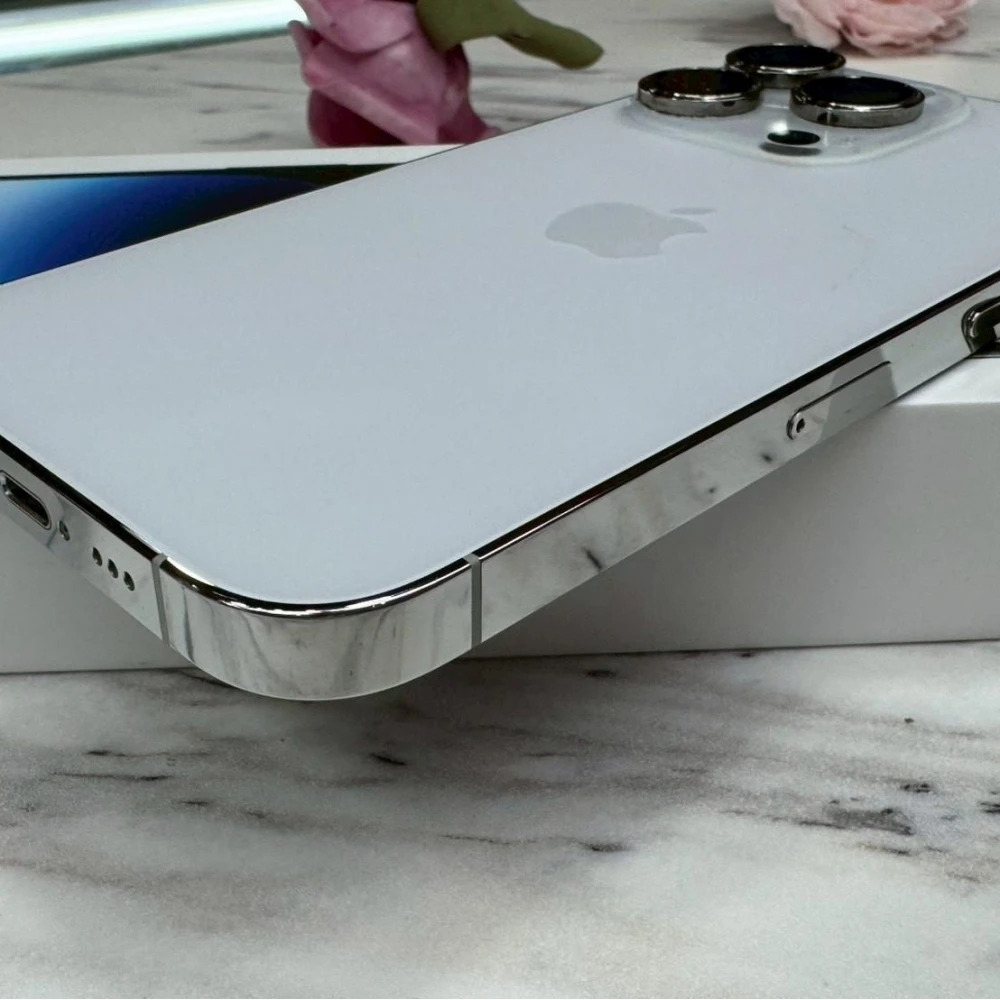 iPhone 14 pro 128g 白 電池80% 有盒裝有配件