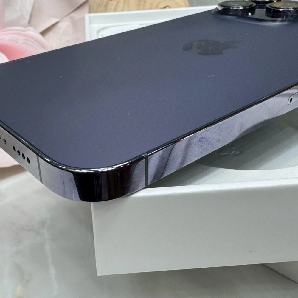 iPhone 14 pro Max 256g 紫 電池86% 有盒裝有配件 